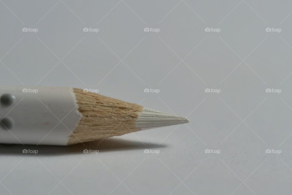 White pencil