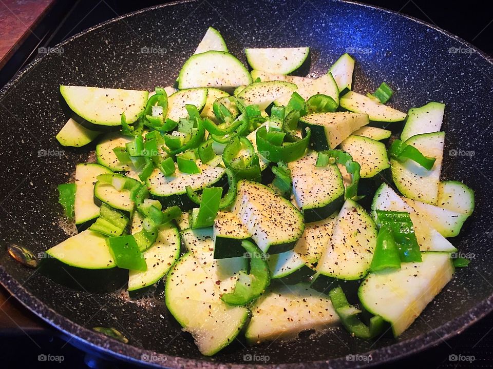 Healthy veggies ready for cooking 