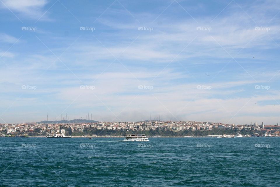 Sea view in Istanbul