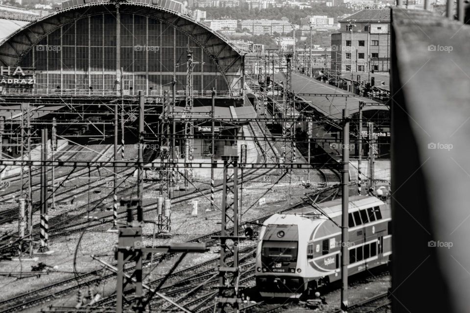 Train station architecture
