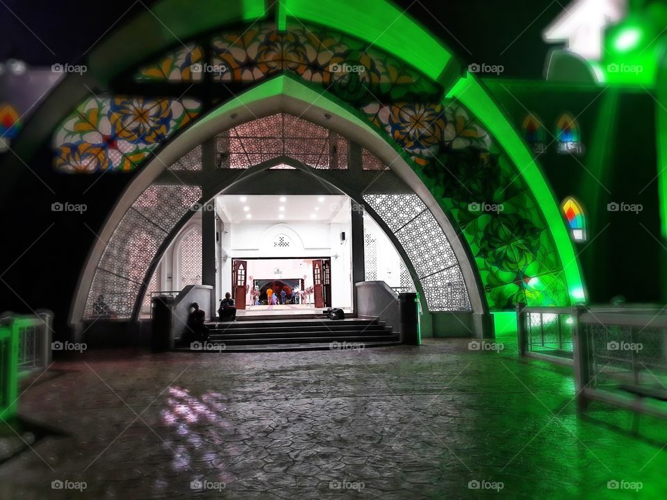 Inside in Masjid