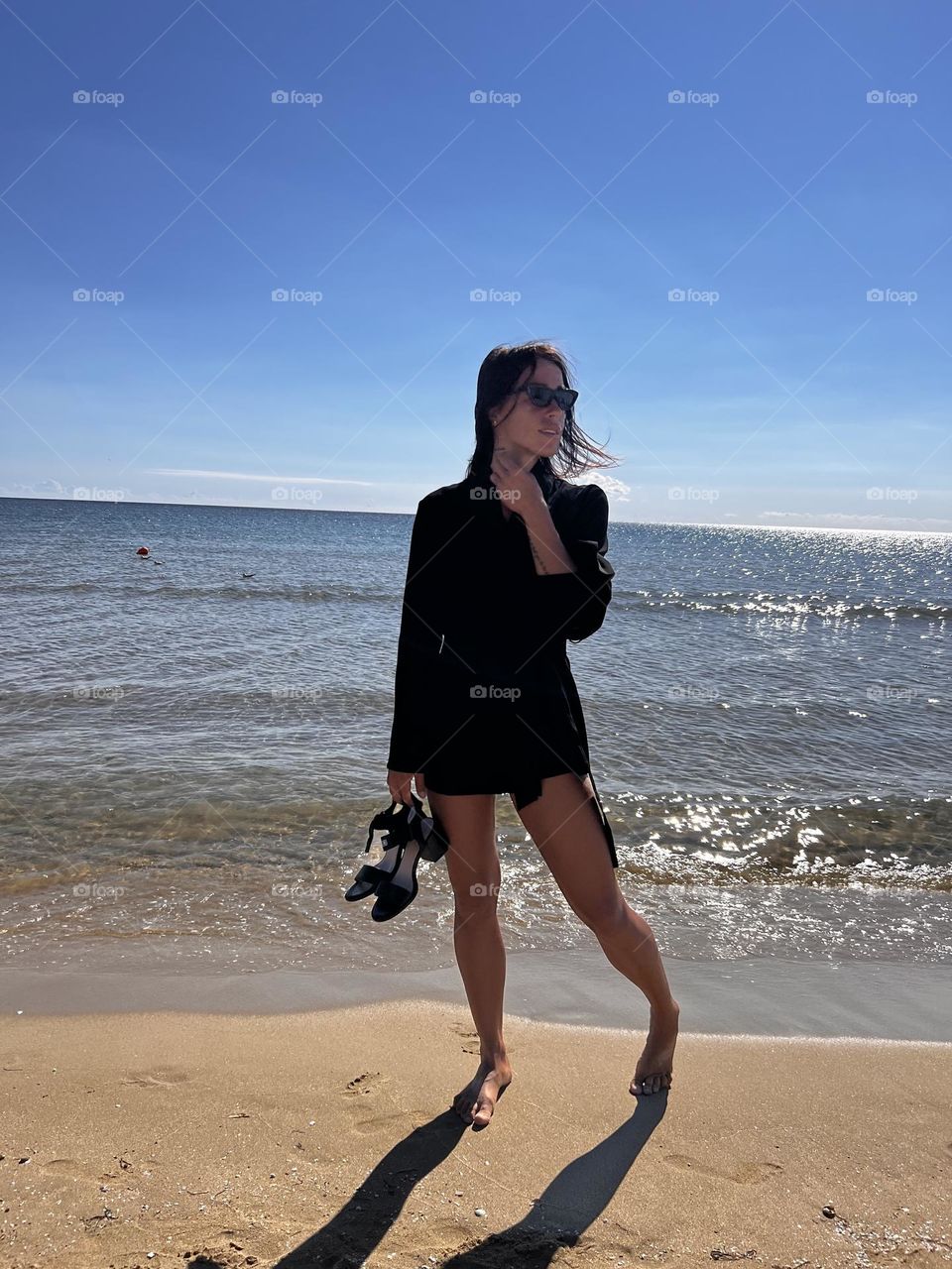 Beautiful girl at the beach 