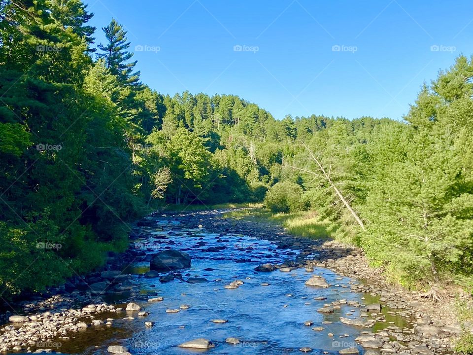Surgeon River in the Upper Peninsula of Michigan
