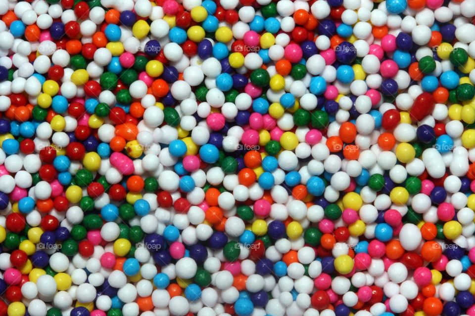 Background of colorful sprinkles