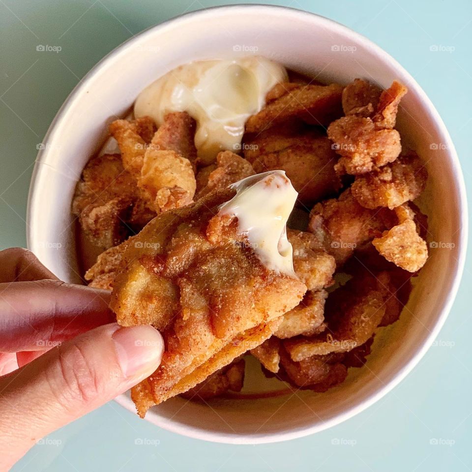 Japanese food delivery - chicken karage