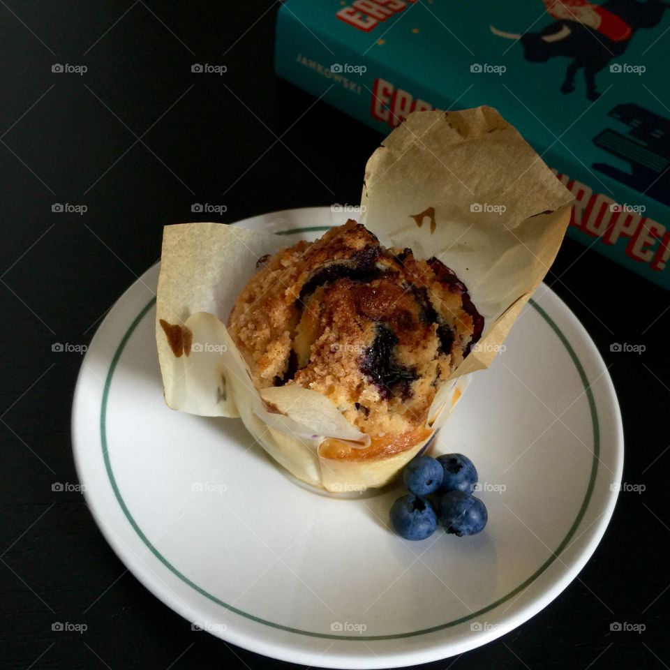 Blueberry muffin . Pic taken in July 2015