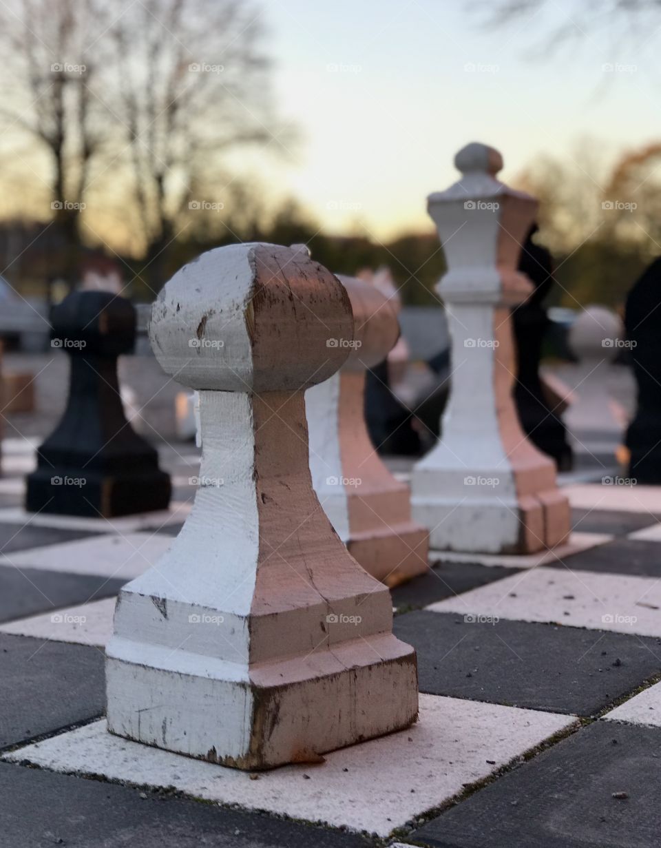 Outdoor Chess