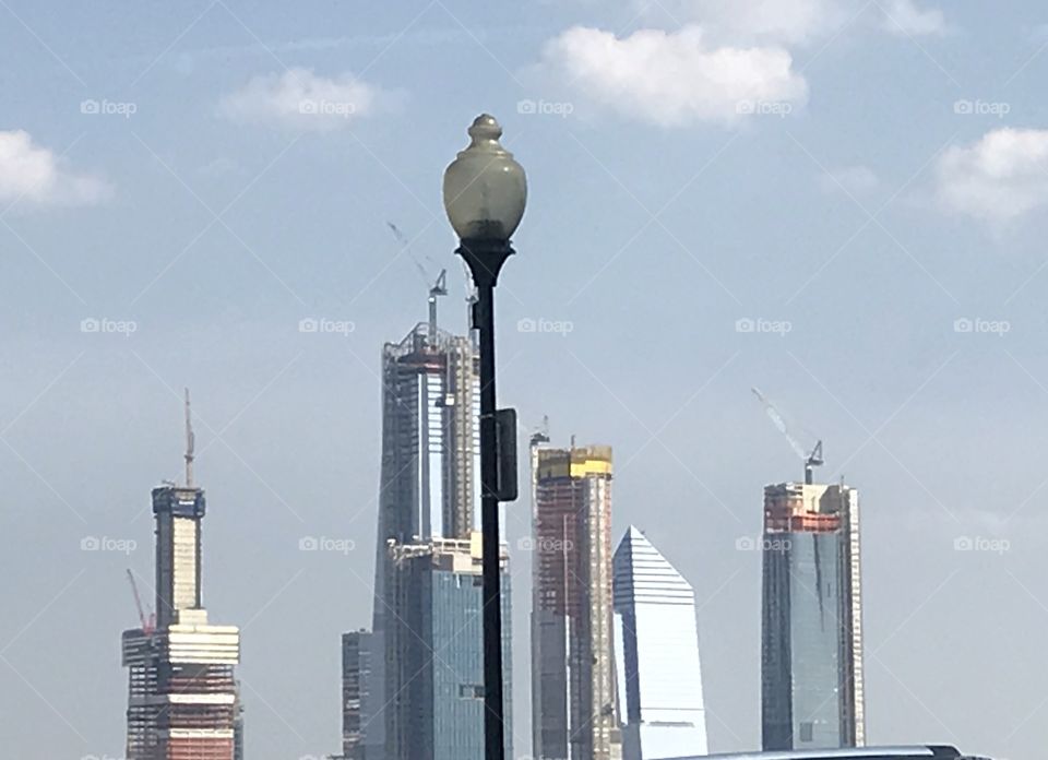 Lantern on the Hudson River