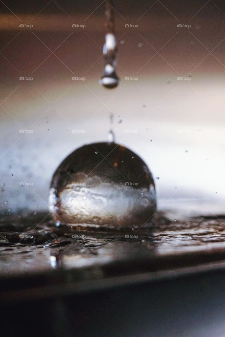 Water#drops#crystal#ball