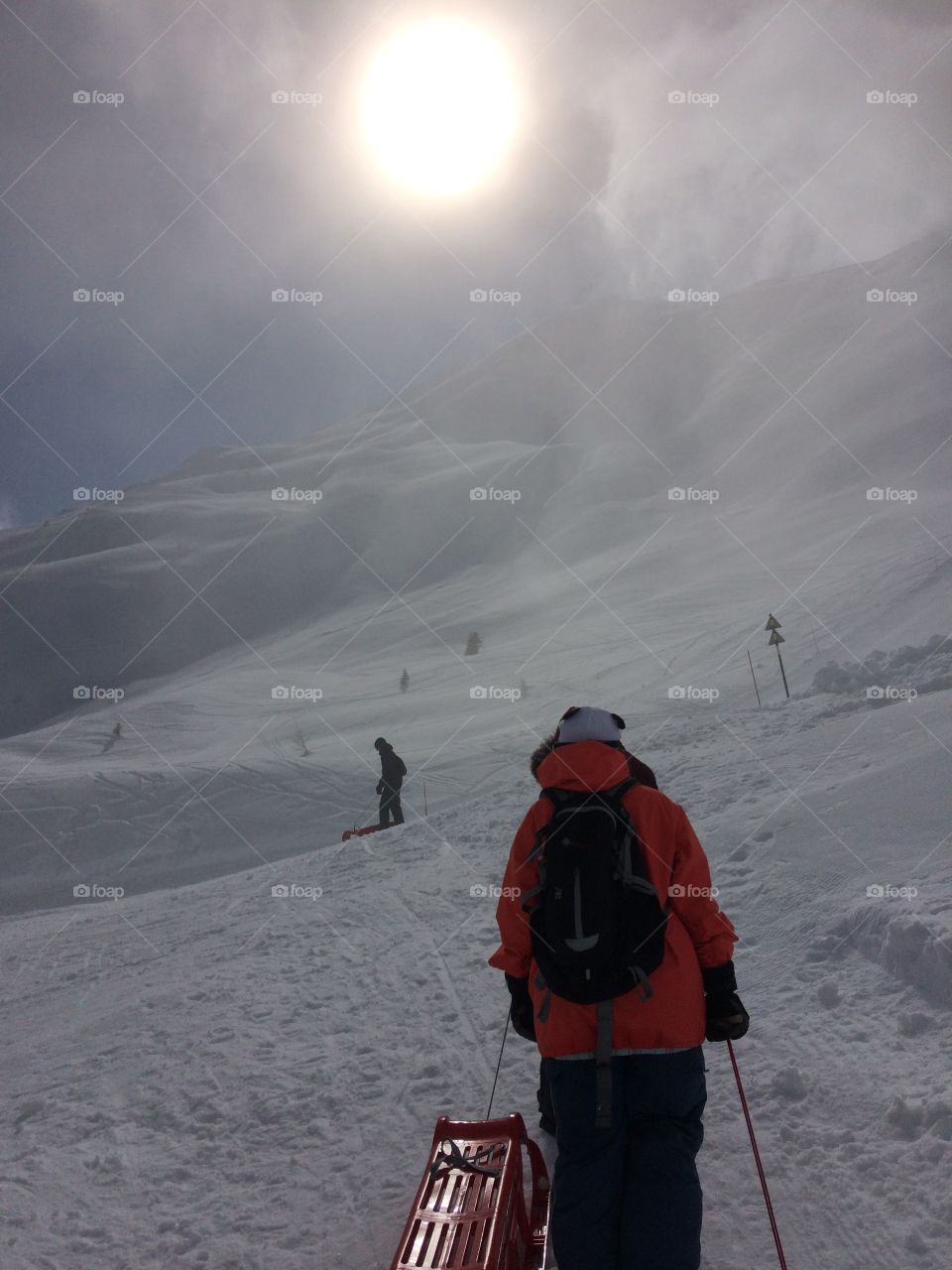 Snow in Switzerland 