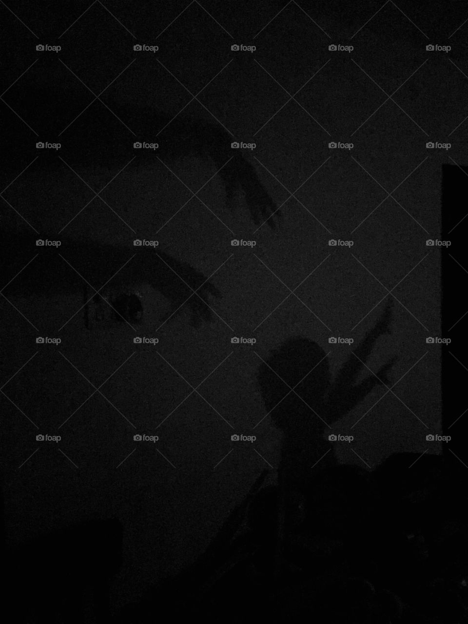 The shadows reveal that the evil spirit is more powerful 