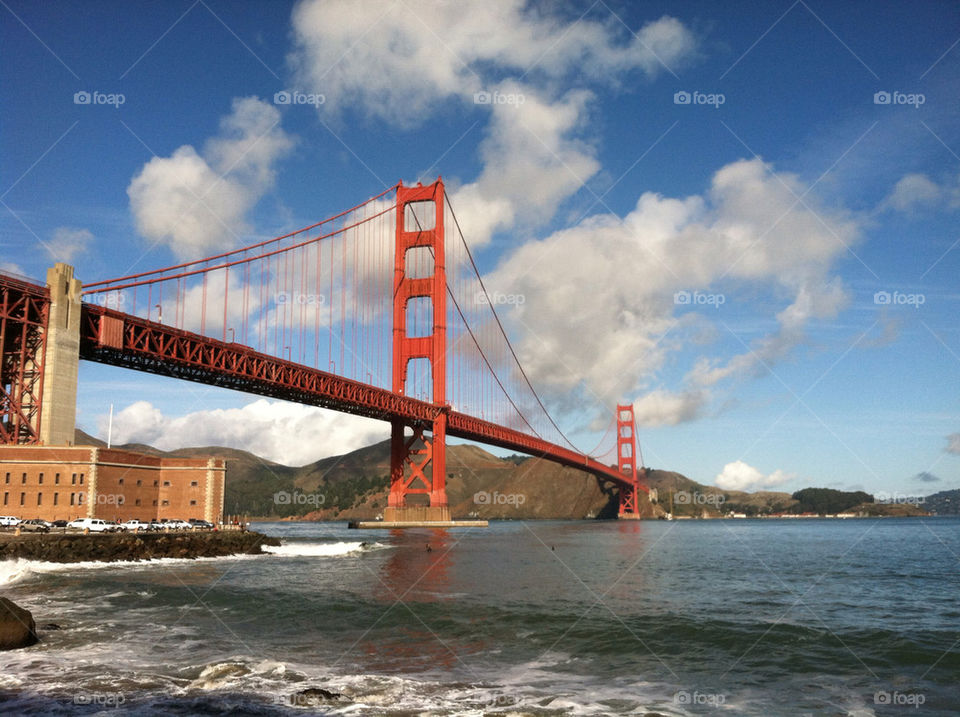 sky blue bridge california by rob_vh