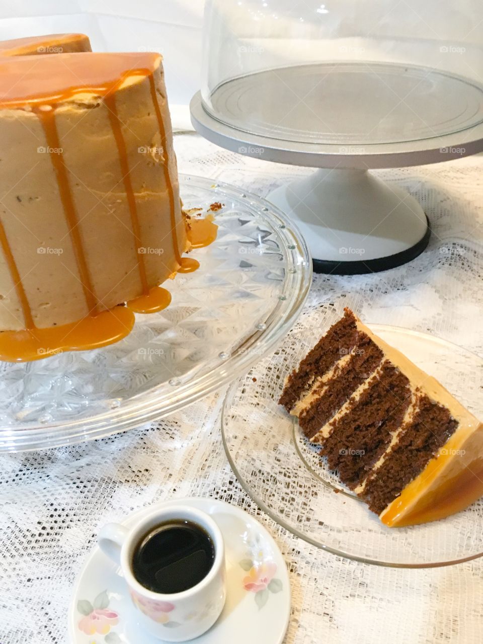 Caramel cake 