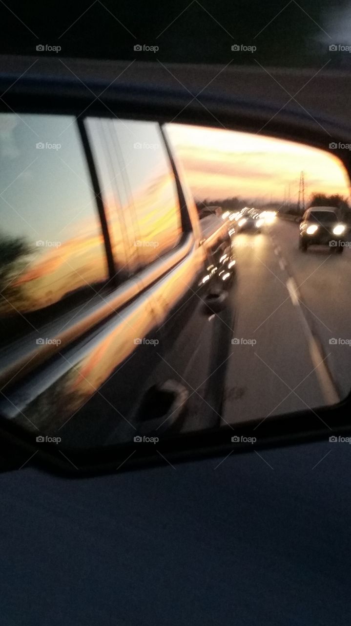 Moving Sunset