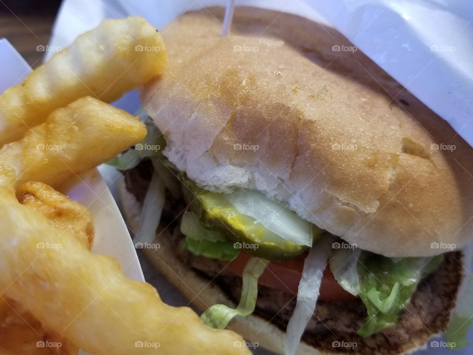 Just a Good ol Onion Burger