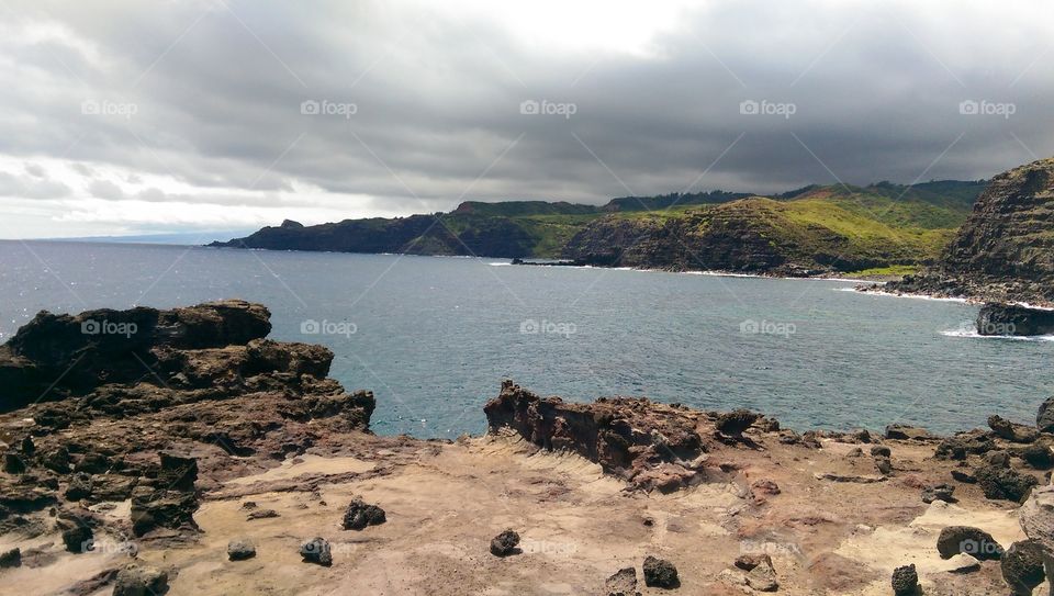 Cliffs of Maui.
