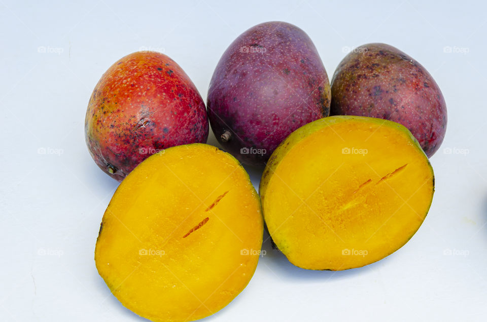 Whole And Halves Irwin Mangoes