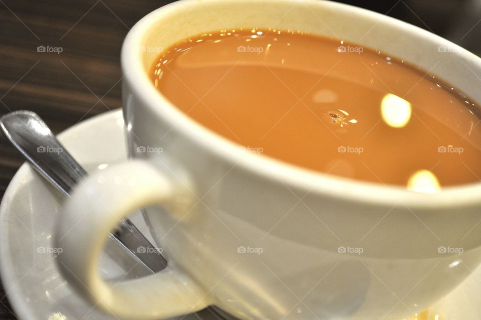 A cup of milk tea