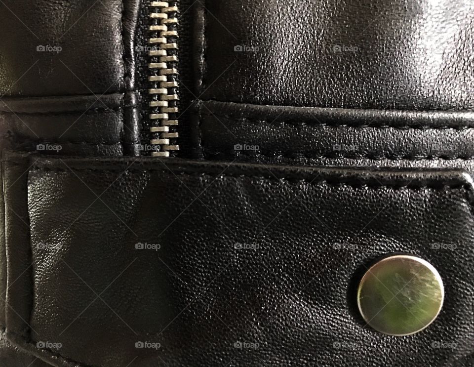 Close-up of leather