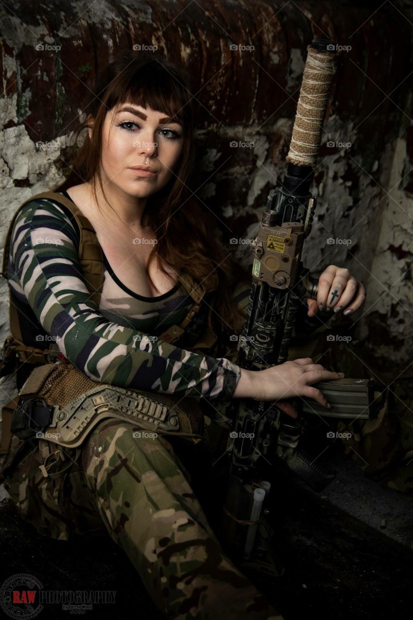Army cosplay 