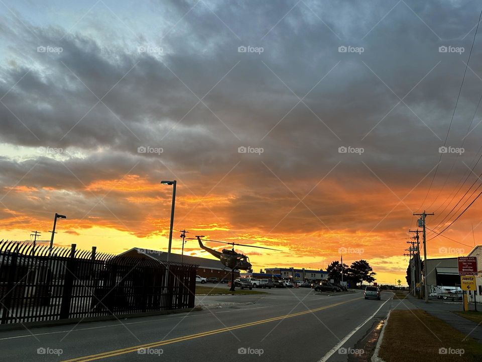 Storm coming in