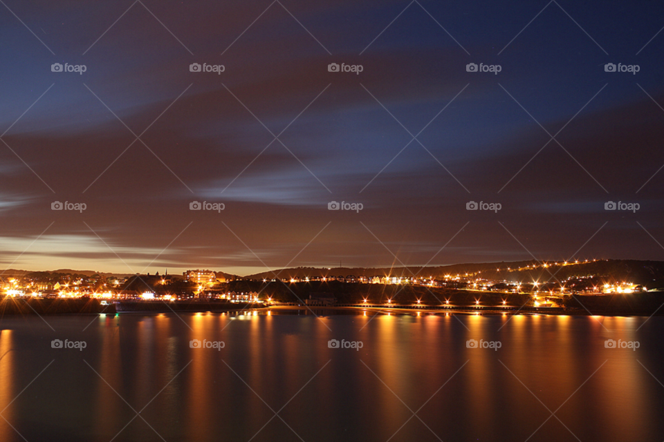 night lights sea lighthouse by leonbritton123