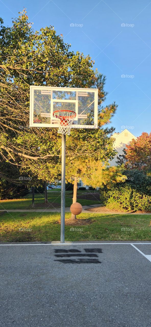 Basketball Slam Dunk by Invisible Man