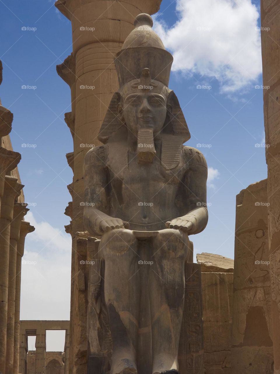 Templos de Egipto donde podemos apreciar todos sus antigüedades, jeroglíficos y estatuas