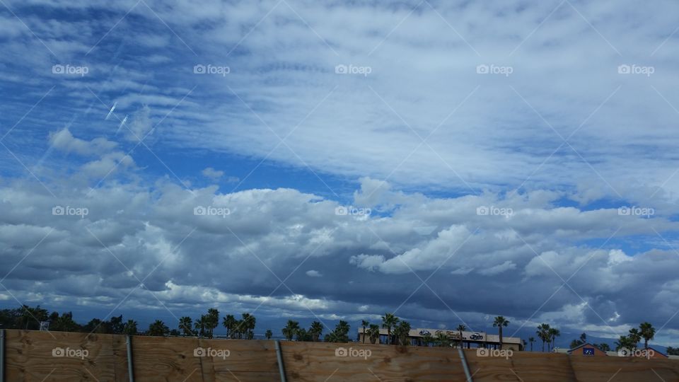 Windblown Sky. Windblown Clouds 