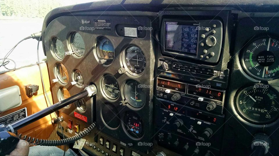 Gauging length of lake and engine speed