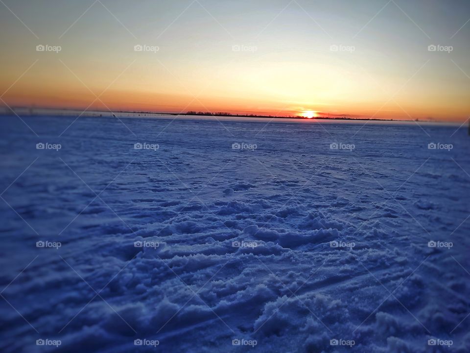 See the beauty of a sunset...