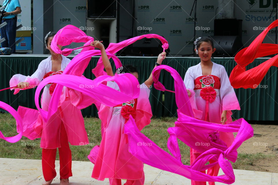 Chinese Ribbon Dance