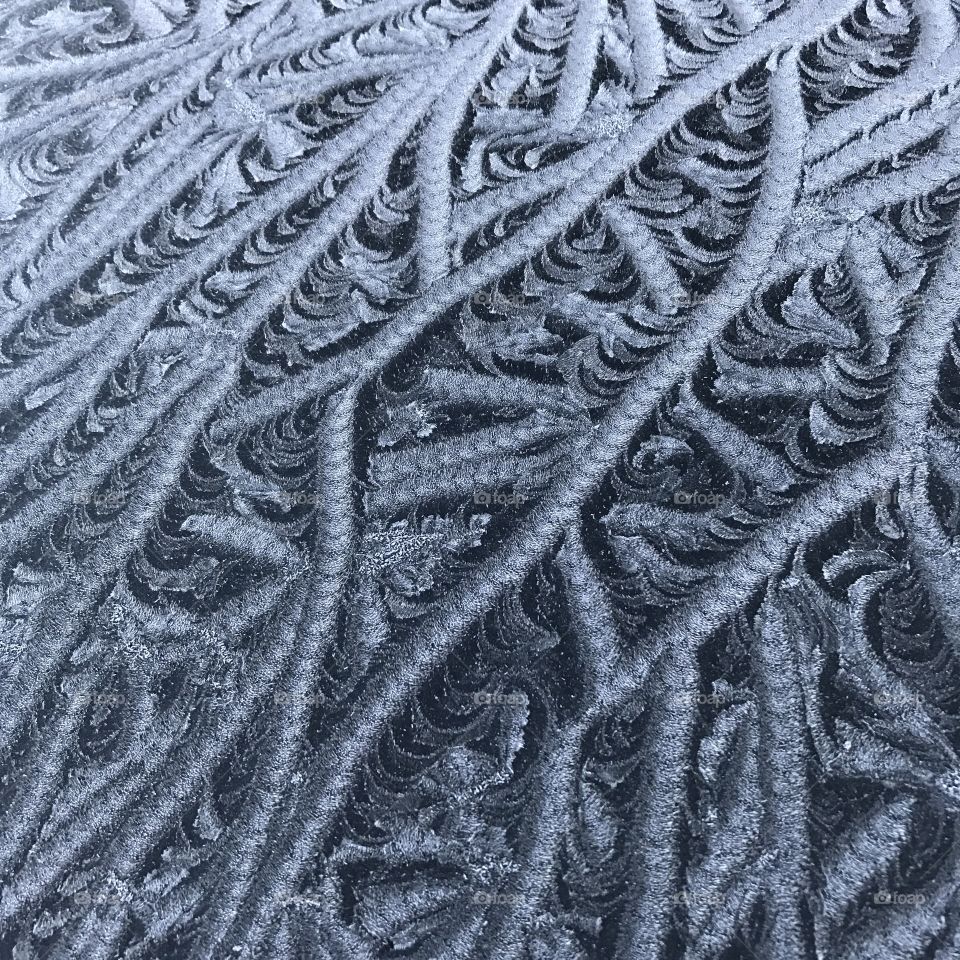 Frost Formation On Sunroof