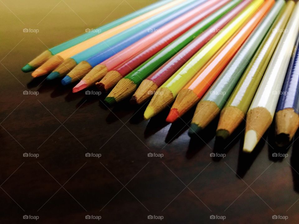 Pencil, Wood, Education, School, No Person