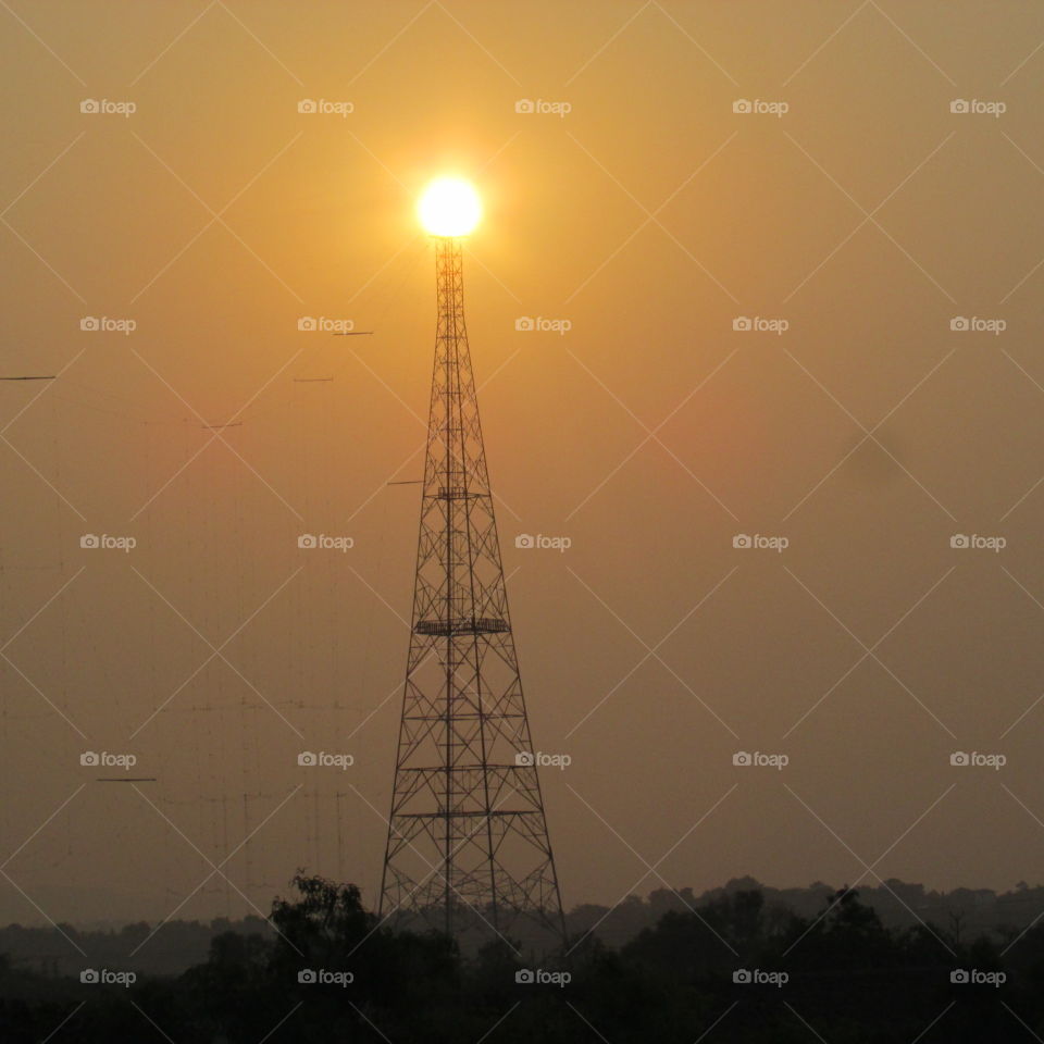 SUN -at highest  peak