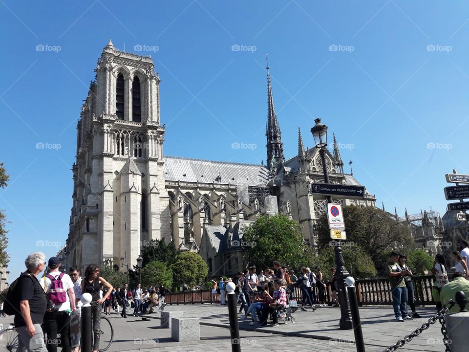 Notre Dame, Paris 2018 before Fire