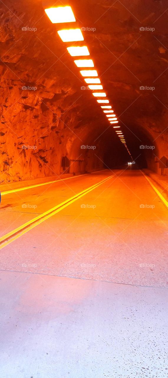 Golden tunnel