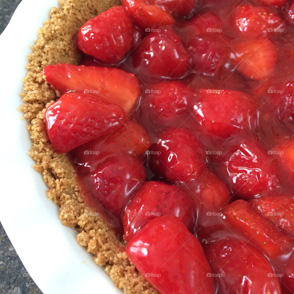 Homemade Strawberry Pie 