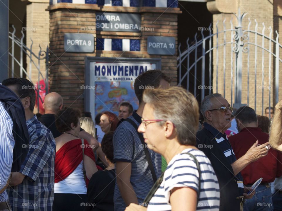 Last "Corrida de Toros" in Catalonia.