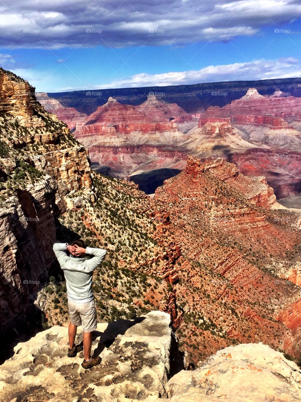 First encounter with the Grand Canyon