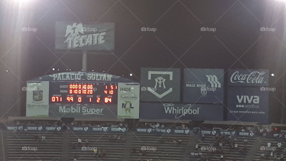 baseball field stadium