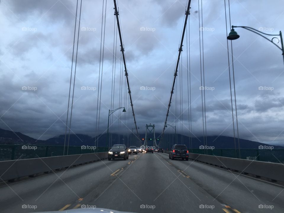Highway, freeway, road, speed, cars, bridge , architecture, sky, cloudy, water