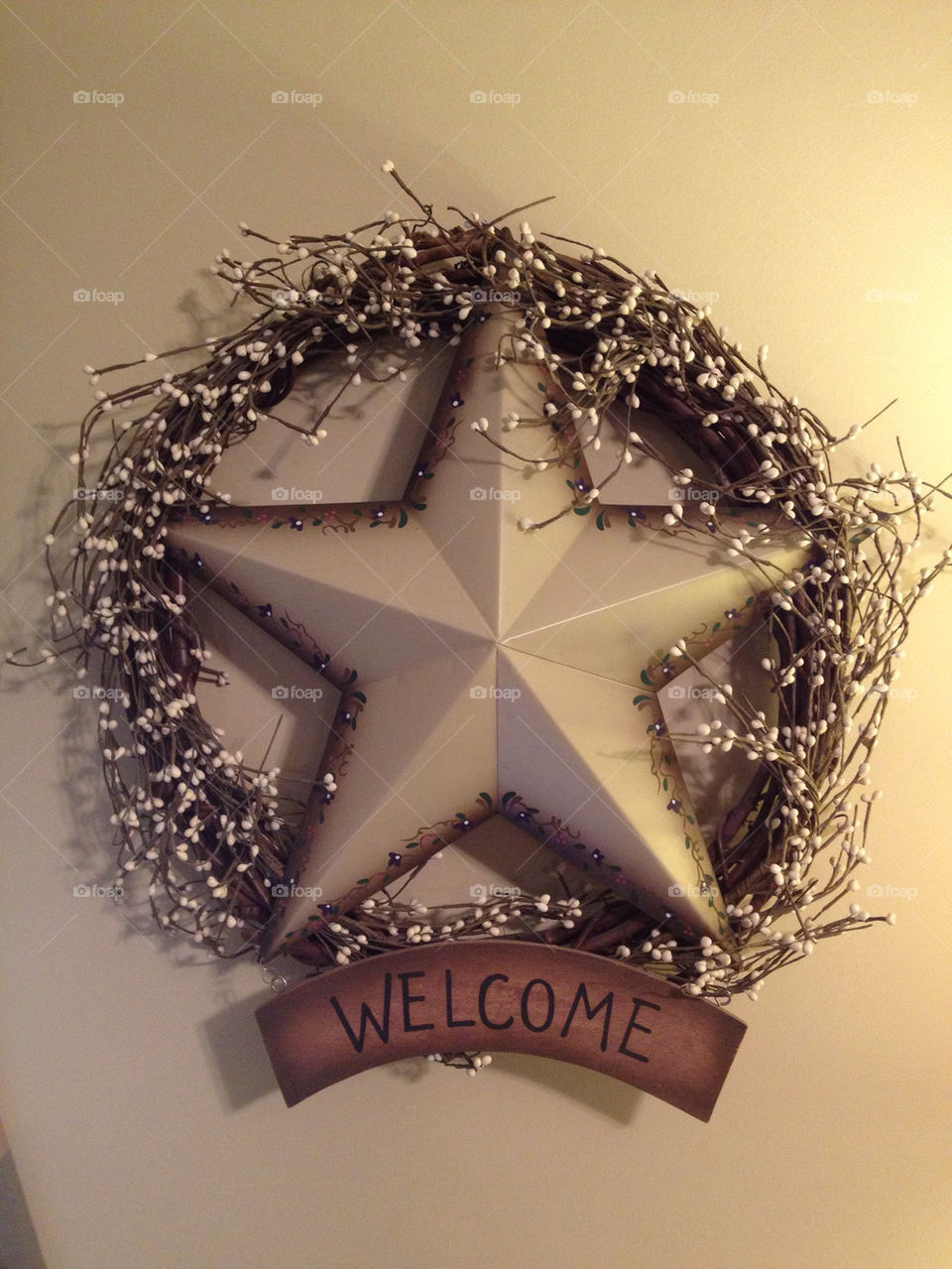 wall star welcome reef by cointilt