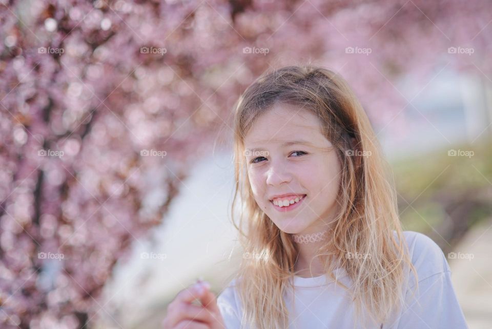 Portraits beautiful girl 