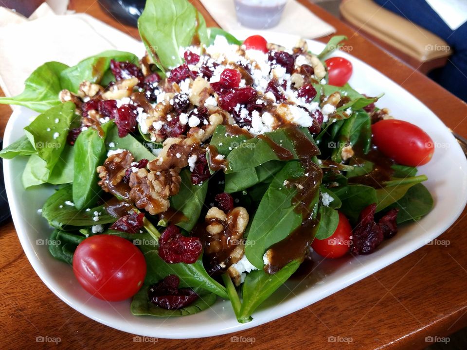 Spinach Salad.