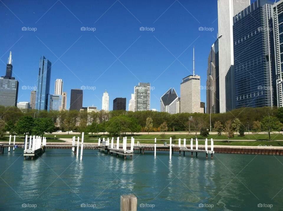 Chicago city scape 
