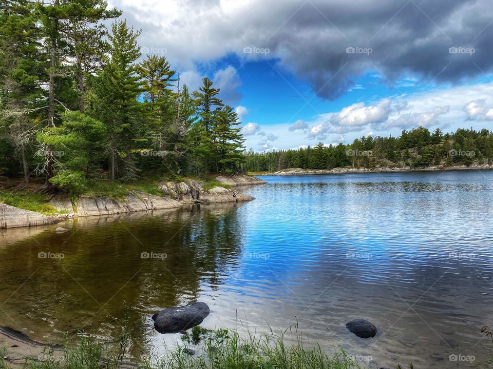 Peaceful lake