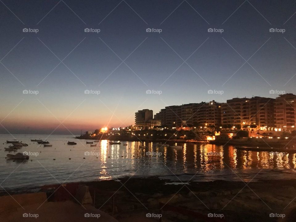 Maltese sunrise