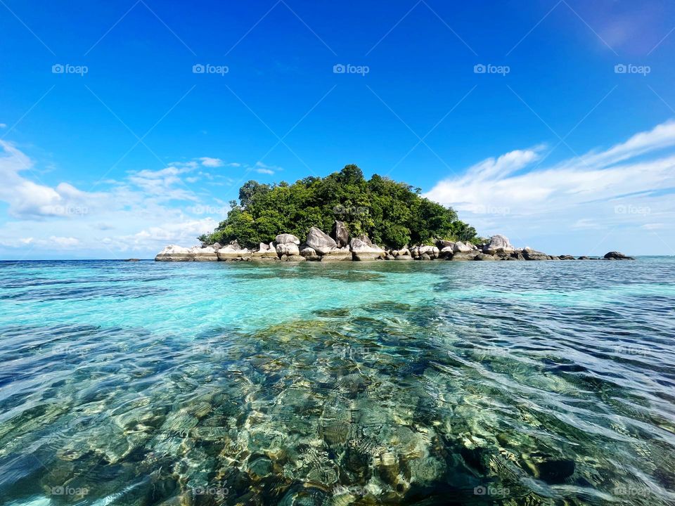 Crystal clear water Koh Lipe