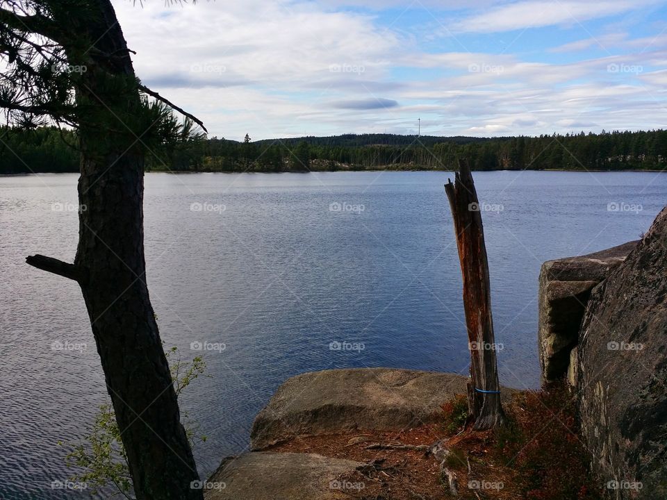 View of a lake